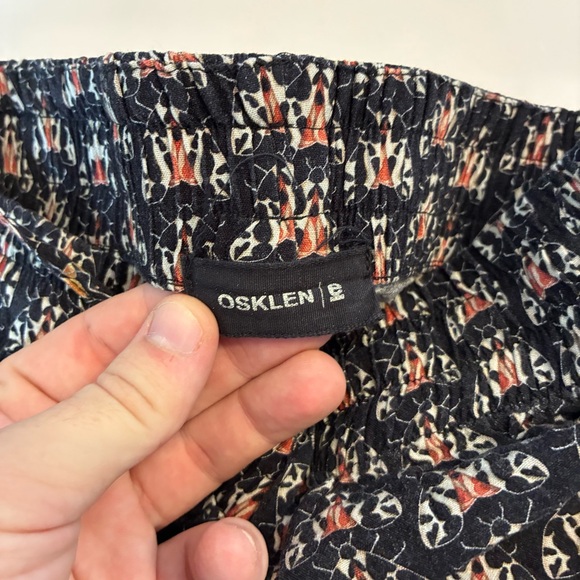 Osklen Brazil Pull On Drawstring Bug Insect Viscose Jogger Style Pant P/XS - Picture 3 of 11